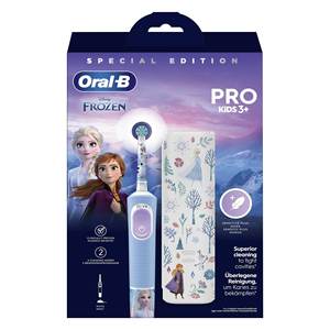 Cepillo de Dientes Eléctrico y Cepillo para el Cabello PRO KIDS Frozen Azul y Blanco 8006540773178 - Product Image 2