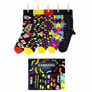 Unisex Gamer/Game Themed <b>Boxed</b> <b>Socks</b> Set Comfortable Anti-Bacterial Customizable Logo Digital Printing Sublimation for Autumn - Product Image 1