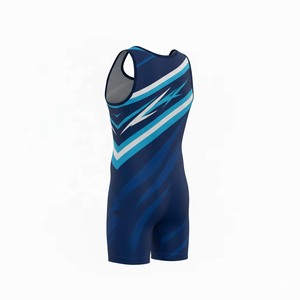 Prix bas, conception personnalisée, sublimation pour les maillots de lutte pour hommes, fabricant de maillots de lutte pour enfants - Product Image 3