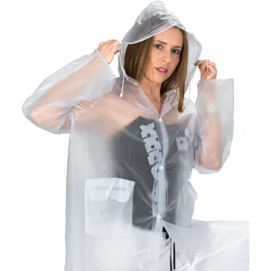 Impermeabile in PVC Bicolore Personalizzato Lauren per Gadget - Product Image 2