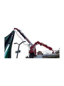 Alta calidad, capacidad de 10 toneladas, Puma, Turquía, cubierta móvil plegable, barco, grúa, pluma de nudillo, momento de alta carga, construcción nueva - Product Image 4