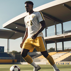 Shorts de football personnalisés pour hommes OEM 100% polyester Vêtements d'équipe Shorts de football Rugby Shorts de football personnalisés avec logo pour hommes - Product Image 6