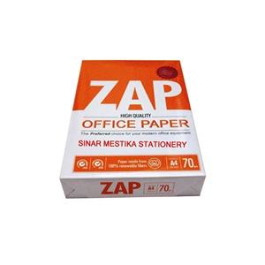 Papel de copia A4 ZAP Premium disponible para comercio de calidad de exportación y adquisiciones a gran escala - Product Image 5