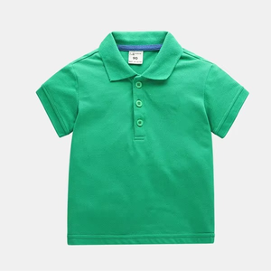 Camiseta polo 100% algodón personalizada, camiseta para niño, uniforme escolar regular, uniforme de manga corta, camiseta polo para niños - Product Image 1