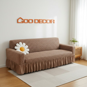 Fundas de Sofá Flexibles de Alta Calidad, Retráctiles, Antideslizantes, de Jacquard, Juego de Fundas de Sofá de Fabricante Vietnamita para Sala de Estar - Product Image 6