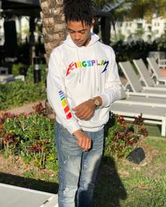 Sweats à capuche en coton de haute qualité en polyester à épaules tombantes grande taille Streetwear sweat à capuche solide avec logo personnalisé sweats à capuche pour hommes OEM - Product Image 1