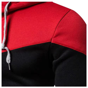 Sudaderas con capucha lisas informales de gran tamaño para hombre, logotipo personalizado, impresión personalizada, estilo Hip Hop, ropa de calle, hombro caído, OEM - Product Image 5