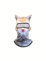 Vente en gros cagoule OEM conception personnalisée masque intégral imprimé moto homme chat bouche sublimé cagoule masques