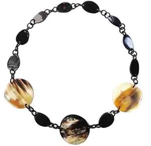 สร้อยคอจี้ศาสนาแฟชั่นรักษ์โลกสำหรับเด็กหญิงและสตรี ทำด้วยมือจากเขาควายธรรมชาติ - Product Image 2