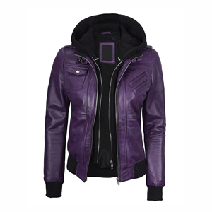Chaqueta de cuero genuino para mujer personalizada de tendencia 2025 último diseño con mangas largas transpirable y cálida - Product Image 1