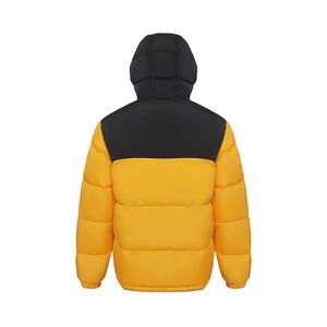 Chaqueta Acolchada de Lona Reversible de Dos Tonos Personalizada con Cierre de Cremallera, Cuello Alto Informal de Invierno con Cierre de Cremallera, Servicio OEM, Cálida en la Parte Delantera - Product Image 6