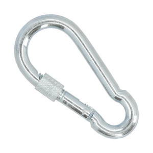 Moschettone da pompiere con meccanismo di bloccaggio, 6 x 60 mm. Per Uso Domestico - Product Image 1