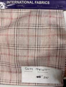 ผ้าโพลีวิสคอสพิมพ์ลายดิจิตอลพรีเมี่ยมผ้าใยสังเคราะห์พิมพ์ลายแบบ SKM ผ้าทอสำหรับเสื้อและเดรสสำหรับเด็ก - Product Image 3