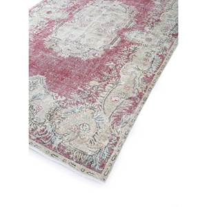 Alfombra de Lana Anudada a Mano de Gran Tamaño, Diseño de Medallón Rojo y Naranja, para Sala de Estar, Pasillo Rectangular, Modelo Pae-2446 - Product Image 2