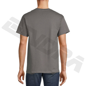 Impresión personalizada sublimación 100% algodón bordado camiseta en blanco Logotipo de impresión personalizada para hombres camisetas lisas camiseta impresa - Product Image 3