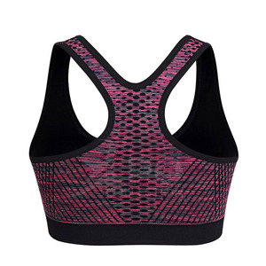 Ropa de gimnasio para mujer Sujetador deportivo Yoga Sujetador deportivo acolchado Sujetador sin costuras para mujer Push up Fitness Bra en venta - Product Image 3