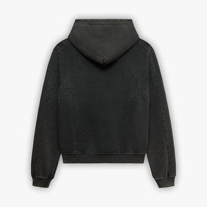 Pull à capuche en molleton unisexe sweat à capuche pour hommes sweat à capuche pas cher par sublimation lavé à l'acide - Product Image 3