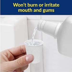 Custom Cool Mint Fluoride-Free Whitening Mouthwash Gentle Formula for Effective Stain Removal Enamel Mouth Cleaning - Product Image 3