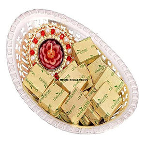 Meilleures ventes de plateau en chocolat blanc en matériau MOP, dernière collection, sûr pour les sucreries et les desserts, plat et assiette design - Product Image 2