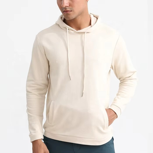 เสื้อฮู้ดแขนยาวแบบสวมหัว, เสื้อฮู้ดแบบสวมหัวผ้าโพลีเอสเตอร์/ ผ้าฝ้ายมีฮู้ดแบบสวมหัวเสื้อฮู้ดเข้ารูปใส่วิ่งสำหรับฤดูหนาวสินค้าใหม่2025 - Product Image 4