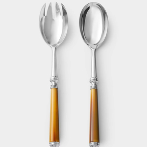 Servidor de Ensaladas Ligero de Acero Inoxidable con Mangos Resistentes que Ofrecen Durabilidad, Comodidad y una Experiencia de Servir Ensaladas Fluida - Product Image 1