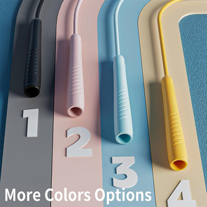 Cuerdas para Saltar para Niños, Cuerda para Saltar Ajustable para Niños con Mangos de ABS y Cuerda de PVC para Estudiantes - Product Image 6