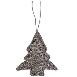 Árbol de decoración colgante de metal con diseño de acabado pintado con decoración de metal para el hogar Decoración de árbol de Navidad para diseño colgante - Product Image 1