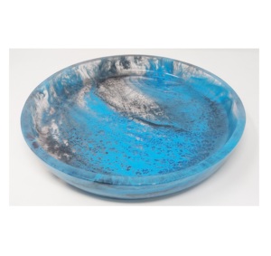 Made India Handmade Polished Eco-Friendly Dishwasher Safe Customizable Modern European Style Party Decorative Resin Bowl Platter - Product Image 5