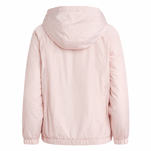 Women’s <b>Sherpa</b> <b>Lined</b> Hooded Windbreaker Jacket – Lightweight Insulated Winter Coat Soft pink <b>hoodie</b> with <b>sherpa</b> lining - Product Image 5