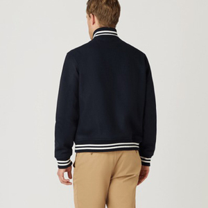 Chaquetas universitarias de buena calidad, abrigo de invierno de lana, chaqueta universitaria de cuero para hombre, chaqueta de béisbol universitaria para hombre - Product Image 3