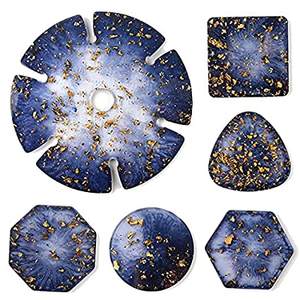 Offre Spéciale Sous-verres de thé en résine époxy de qualité supérieure au design unique pour décoration de table de restaurant d'hôtel aux prix de gros - Product Image 5