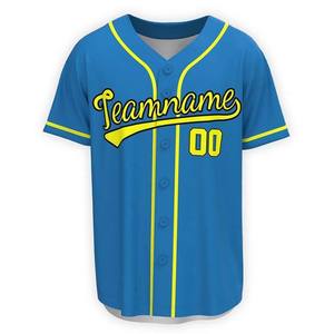 Camiseta de Béisbol para Adultos al por Mayor, OEM ODM, Logotipo Personalizado, Transpirable, de Secado Rápido, de Poliéster - Product Image 4