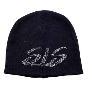 Gorro de Punto con Brillantina y Pedrería, Elegante y Cálido, con Efecto Brillante, para Mujer, Estilo Urbano, para Invierno - Product Image 6