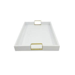 ถาดเสิร์ฟอาหารและเครื่องดื่มสีน้ำตาลพร้อมสติ๊กเกอร์ไม้เครื่องครัวทันสมัยถาดเสิร์ฟอาหารและเครื่องดื่มตามสั่ง - Product Image 3