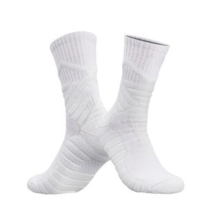 Calcetines de punto personalizados con logotipo bordado para hombre, calcetines deportivos para correr, atletismo, baloncesto - Product Image 3