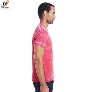 Fabricación 100%, ropa informal de alta calidad superior, camisetas de lavado ácido para hombres, camisetas ligeras de lavado ácido para hombres más vendidas - Product Image 3