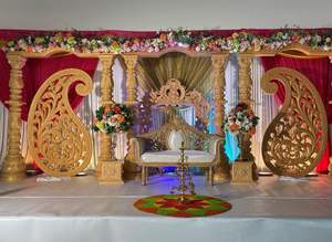 Traditional Indian Mehndi <b>Swing</b> For Gujarati Weddings luxury <b>swing</b> for marriage stage Indian Jhoola mehandi Nigths factory UK - Product Image 2