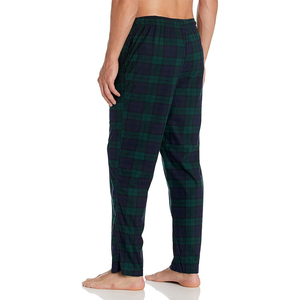 Otoño Invierno desgaste de los hombres sólido Casual alto pijama pantalones parejas casa pantalón franela poliéster/algodón grande de talla grande Regular - Product Image 3