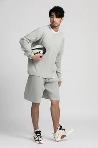 Polyester/Cotton Men's High Quality Eco-Friendly Breathable Solid Canvas Fitness <b>Shorts</b> Casual Side Pockets <b>Zip</b> Outdoor Running - Product Image 2