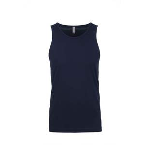 เสื้อกล้าม CVC สีน้ำเงินสำหรับทุกเพศ - Product Image 3