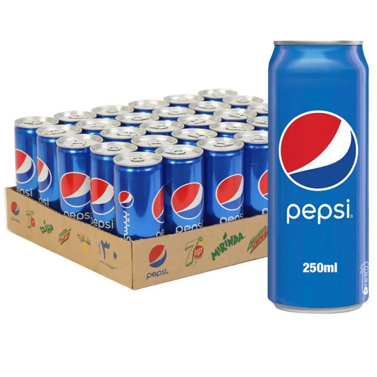 Pepsi kafein 355ml minuman kental minuman lunak 330ml 100% Brix glukosa dari DE 24 kaleng/karton 25 Kg 10 L