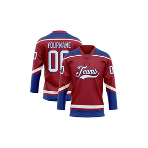 Uniforme de hockey sobre hielo para hombre personalizado 100% poliéster de secado rápido transpirable para hombre jersey de hockey sobre hielo 2025 - Product Image 4