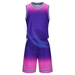 Dernier modèle d'uniforme de basket-ball 2025 Maillot de basket-ball de quantité minimale de commande basse Uniforme de basket-ball de sublimation pour hommes - Product Image 1