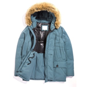 Chaqueta de invierno Casual de alta calidad rompevientos ropa Parka temporada Cool Trend Abrigo con capucha chaqueta para hombre tarifa barata servicio OEM - Product Image 3