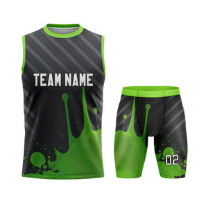Logotipo personalizado Compresión juvenil 7v7 Jersey Sin mangas Sublimado 7V7 Uniformes de fútbol Fútbol Sublimado Uniforme - Product Image 1