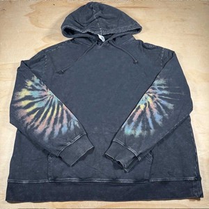 เสื้อฮู้ดสำหรับผู้ชายเสื้อฮู้ดฟอกสีกรดแบบวินเทจปักลายกรด - Product Image 3