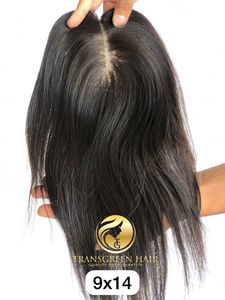 Mejor Raw Top Virgin Venta caliente 9x14 suave sedoso recto Color Natural Topper humano indio al por mayor brasileño cutícula alineada cabello - Product Image 5