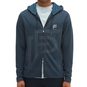 Sudadera con capucha y cremallera personalizada para hombre, diseño moderno, hecha en Pakistán - Product Image 5