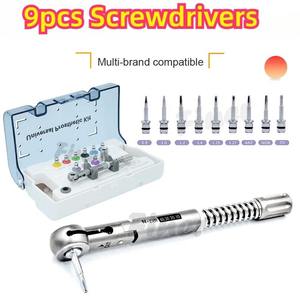 Juego de Elevadores Dentales Manuales de Turbina, 5 Puntas, Acero Inoxidable, Kit de Instrumentos de Cirugía de Extracción Oral, Certificado CE - Product Image 2