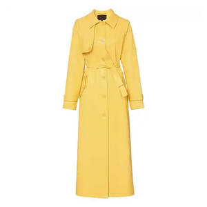 Manteau en cuir pour femme, vêtement d'extérieur tendance pour l'hiver, manches longues, manteau en cuir élégant pour adultes - Product Image 1